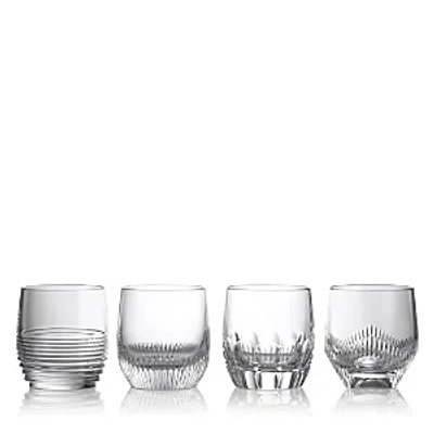 Shop Waterford Mixology Tumbler, Mixed Set Of 4 In Clear