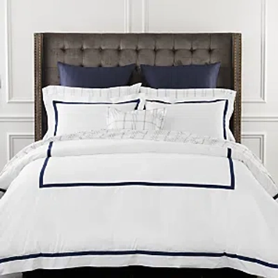 Matouk Lowell Duvet, Twin In Navy