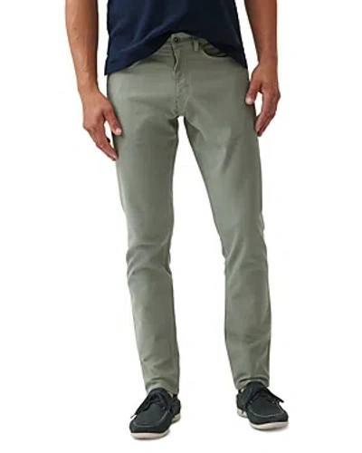 Shop Rodd & Gunn Motion 2 Cotton Stretch Straight Fit Jeans - Regular In Sage