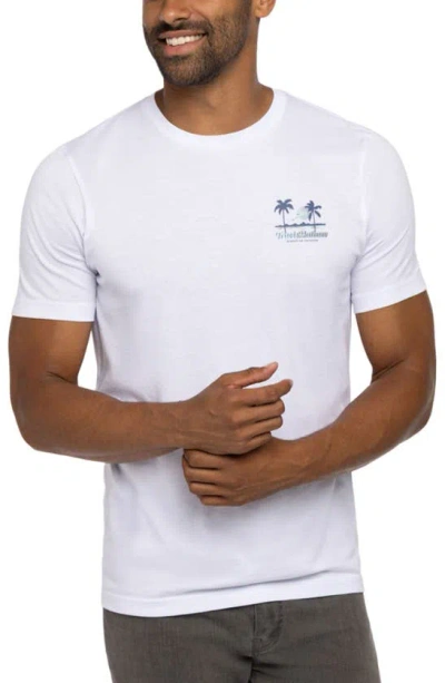 Shop Travis Mathew Resort Life Graphic T-shirt In White