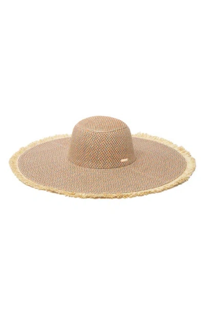 Shop Trina Turk Serena Sun Hat In Natural Multi