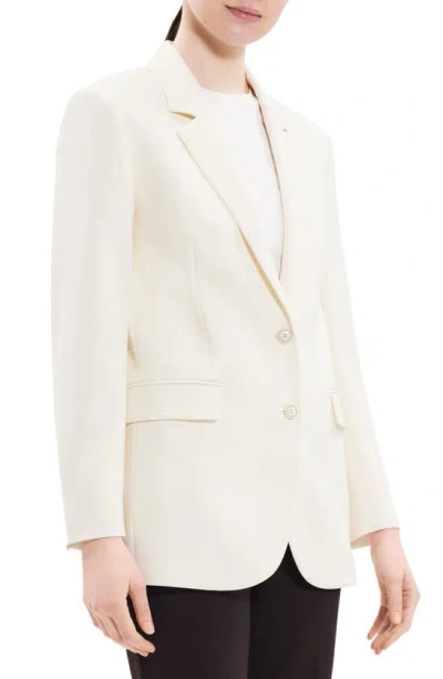 Shop Theory Tailored Blazer In Rice