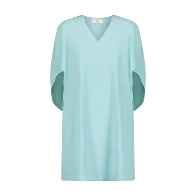 Shop Anna Cate Women's Meredith Short Sleeve Dress In Blue Light