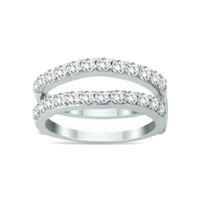 Shop Sselects 1 Carat Tw Diamond Insert Ring In 14k White Gold