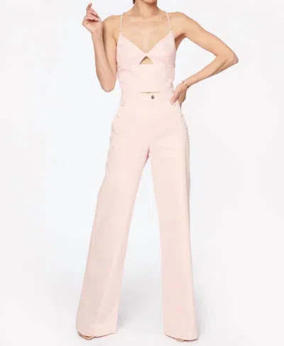 Shop Cami Nyc Luanne Pant With Pearl Detail In Pink