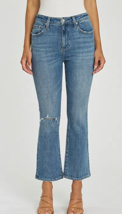 Shop Pistola Lennon Cropped Bootcut Flare Jean In Canyon In Blue
