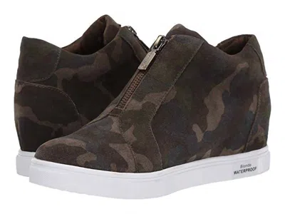 Shop Blondo Women's Glenda Sneaker In Camouflage In Brown