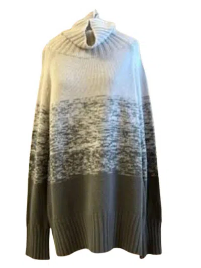 Shop Manzoni 24 Sweater In Taupe/green In Gold