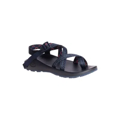 Shop Chaco Men's Z2 Classic Sandal In Stepped Navy In Blue