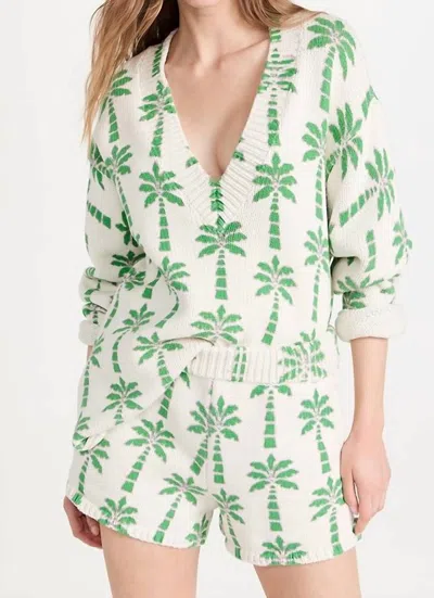 Shop Show Me Your Mumu Gilligan Sweater In Palm Knit In Green