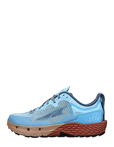 Shop Altra Men's Timp 4 Trail Shoe In Light Blue In Multi