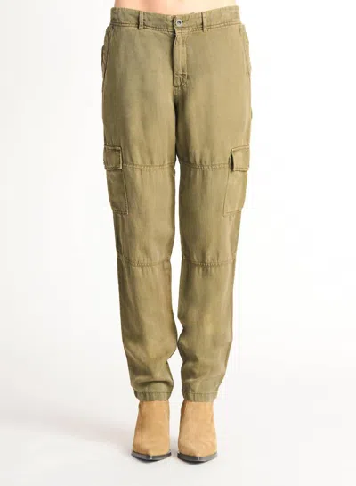 Shop Dex Straight Leg Cargo Pant In Olive In Brown