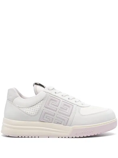 Shop Givenchy Sneakers In Soft Lilac/grey