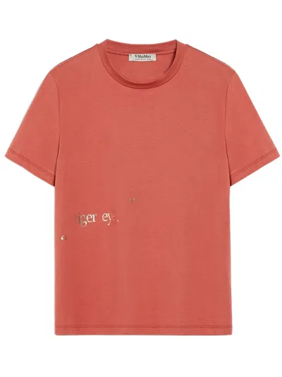 Shop 's Max Mara T-shirt Orlanda In Red