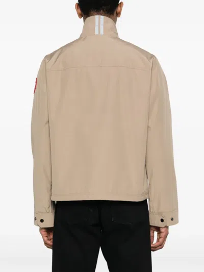 Shop Canada Goose Giacca Rosedale In Beige