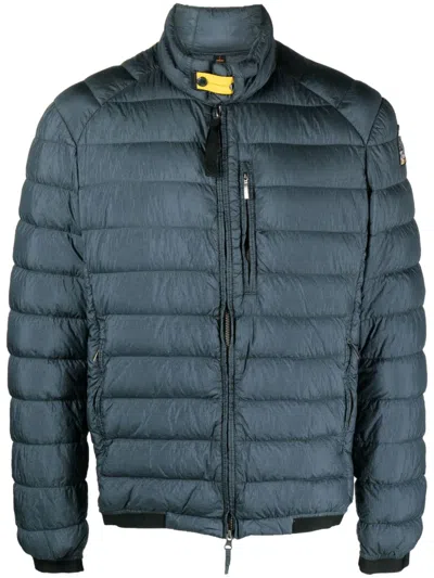 Shop Parajumpers Piumino Wilfred In Blue