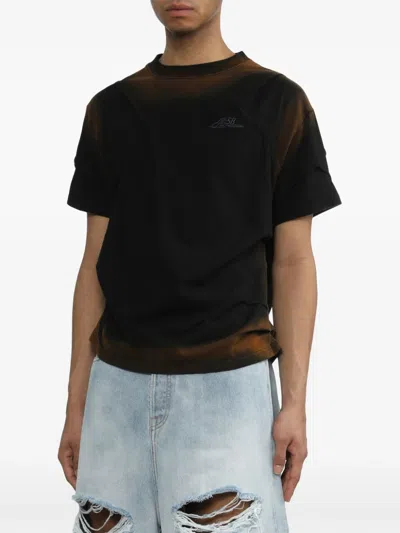 Shop Andersson Bell T-shirt Mardro Gradient In Black