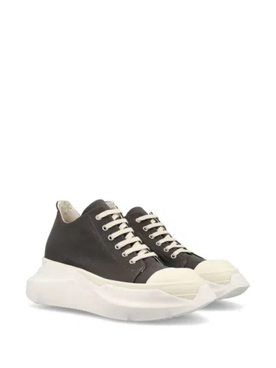 Shop Rick Owens Drkshdw Sneakers Low Top Abstract In Grey
