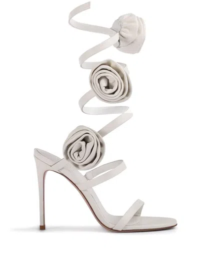 Shop Le Silla Sandals In Paper
