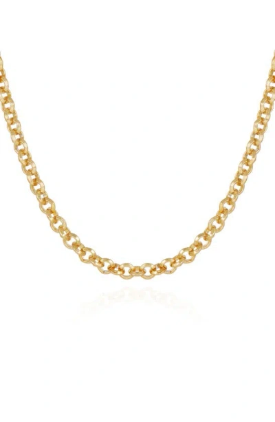 Shop Vince Camuto Chain Necklace In Imitation Gold