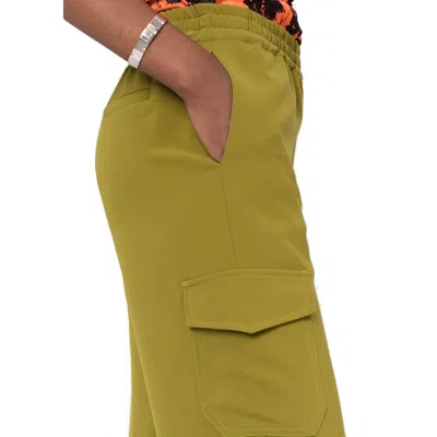 Blanca Vita Pistachio Green Relaxed Fit Track Pants In Green