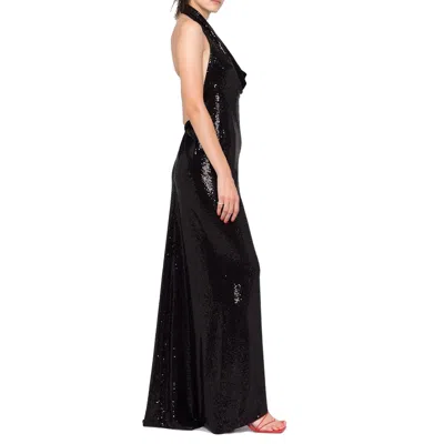 Shop Blanca Vita Sequin Embellished Long Dress