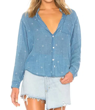 Shop Rails Ingrid Top In Indigo Star In Blue