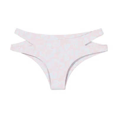 Mikoh Puka Puka Bottom In Luau Cloud Pink In Pink