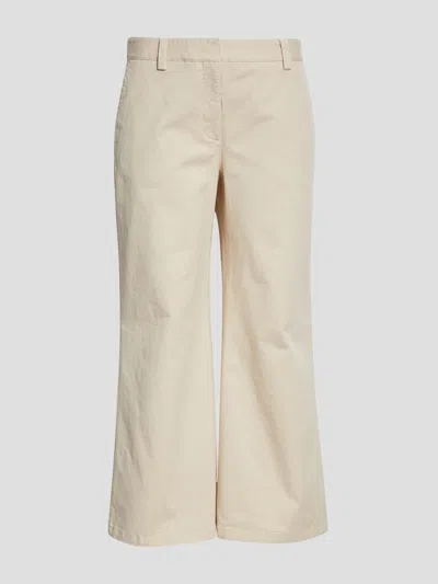 Shop Twp Mercer Trousers In Cream In Beige