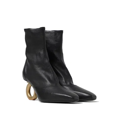 Ferragamo Leather Bootie