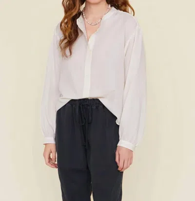 Shop Xirena Connolly Shirt In Pearl In White
