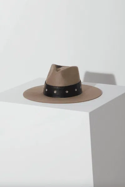 Shop Janessa Leone Women's Bennett Hat In Clay In Brown