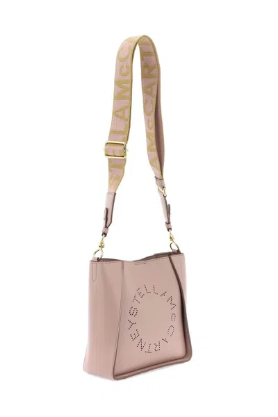 Shop Stella Mccartney Crossbody Bag With Perforated Stella Logo