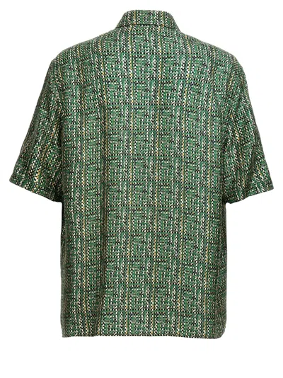 Shop Fendi Ff Shirt, Blouse Green