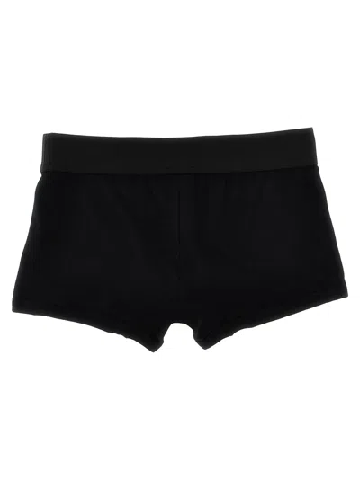 Shop Dolce & Gabbana Logo Boxer Shorts Underwear, Body Black