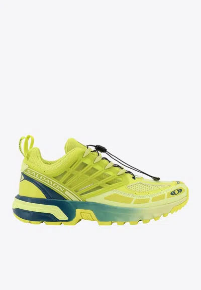 Shop Salomon Acs Pro Low-top Sneakers In Yellow