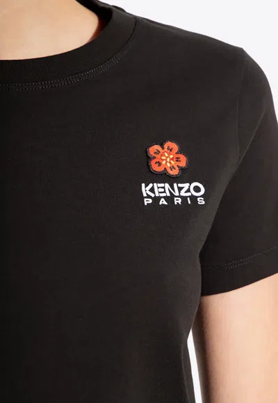 Shop Kenzo Boke Flower Short-sleeved T-shirt In Black