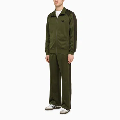 Shop Needles Olive Green Track Jogging Trousers