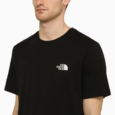 Shop The North Face Logo Print T Shirt Black