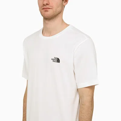 Shop The North Face Logo Print T Shirt White