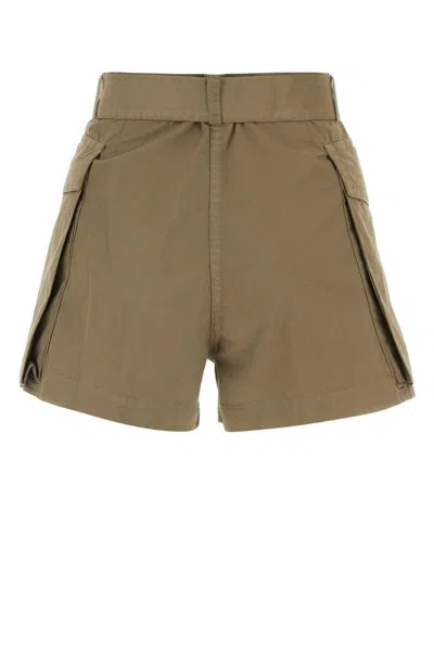 Shop Dries Van Noten Shorts In Beige O Tan