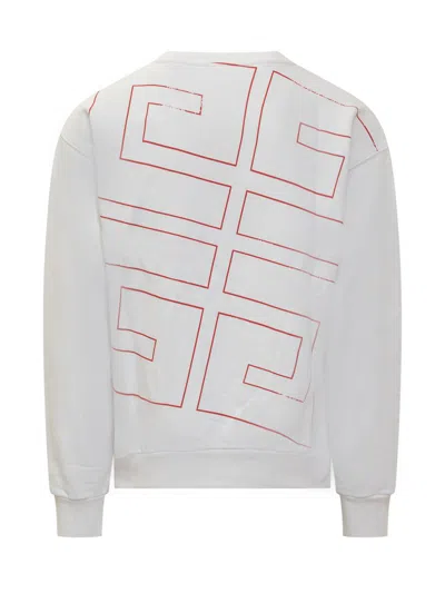 Shop Givenchy Sweatshirt In White