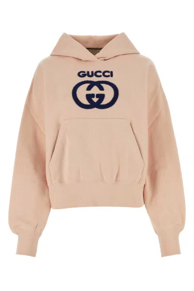 Shop Gucci Sweatshirts In Pink