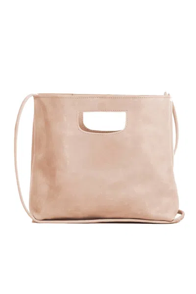 Shop Able Hana Handbag In Pale Blush In Beige