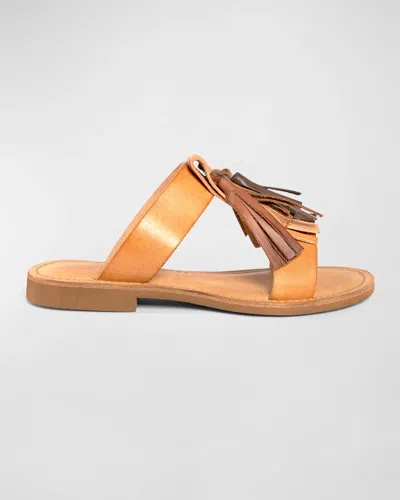 Shop Cocobelle Bari Slide Sandal In Natural In Brown