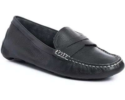 Shop Golo Women's Drive Loafer In Black In Grey