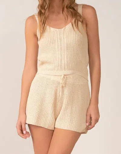 Shop Elan Madeline Crochet Short In Natural Ivory In White