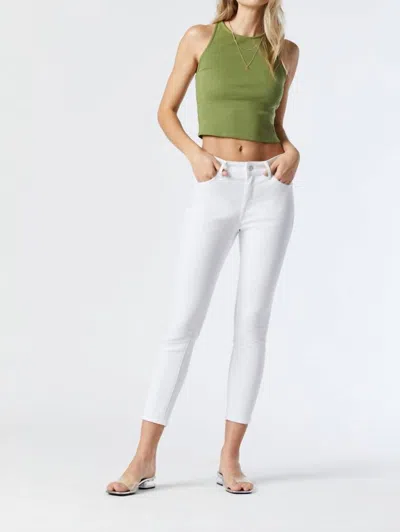 Shop Mavi Tess Skinny Jeans In Double White Supersoft