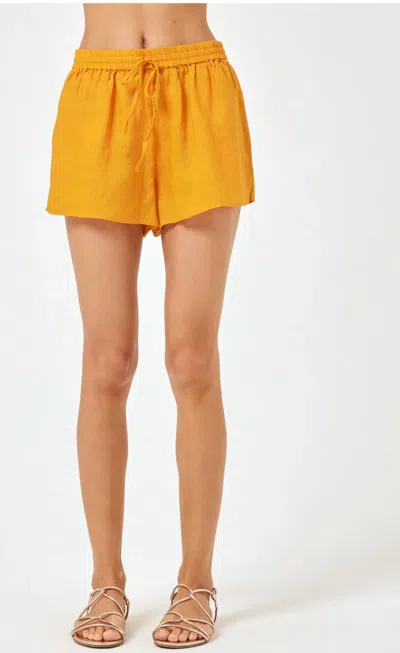 Shop L*space Rio Short In Tamarind In Yellow