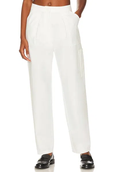 Shop The Range Military Twill Pant In Light Shell In White